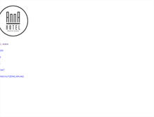 Tablet Screenshot of hotelanna.de